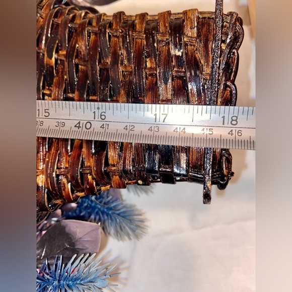 3/55$ Home decor Wall Holiday Christmas‎ Tree decoration blue themed - Picture 11 of 12